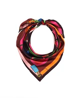 Kate Spade New York Women's Bag Print Silk Square Scarf