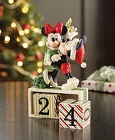 Lenox Minnie & Mickey Countdown to Christmas Figurines