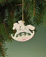 Lenox 2024 Baby's 1st Christmas Rocking Horse Ornament