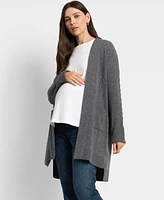 Seraphine Women's Merino Maternity Cardigan