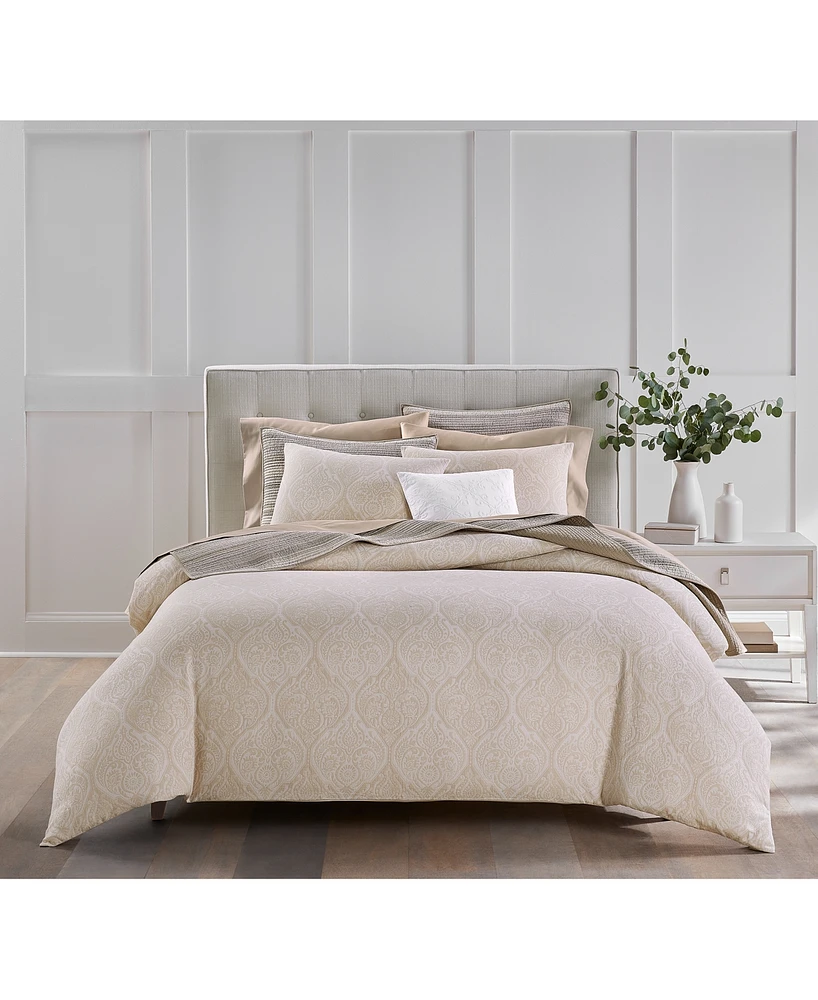 Charter Club Ogee Floral 3-Pc. Comforter Set, Full/Queen, Exclusively at Macy's