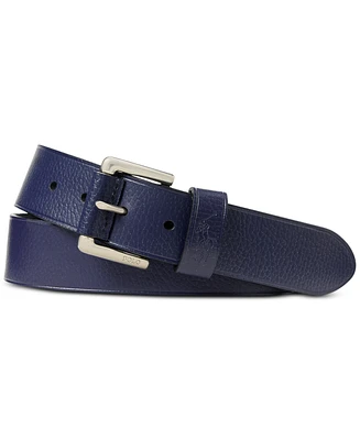 Polo Ralph Lauren Men's Signature Pony Leather Belt