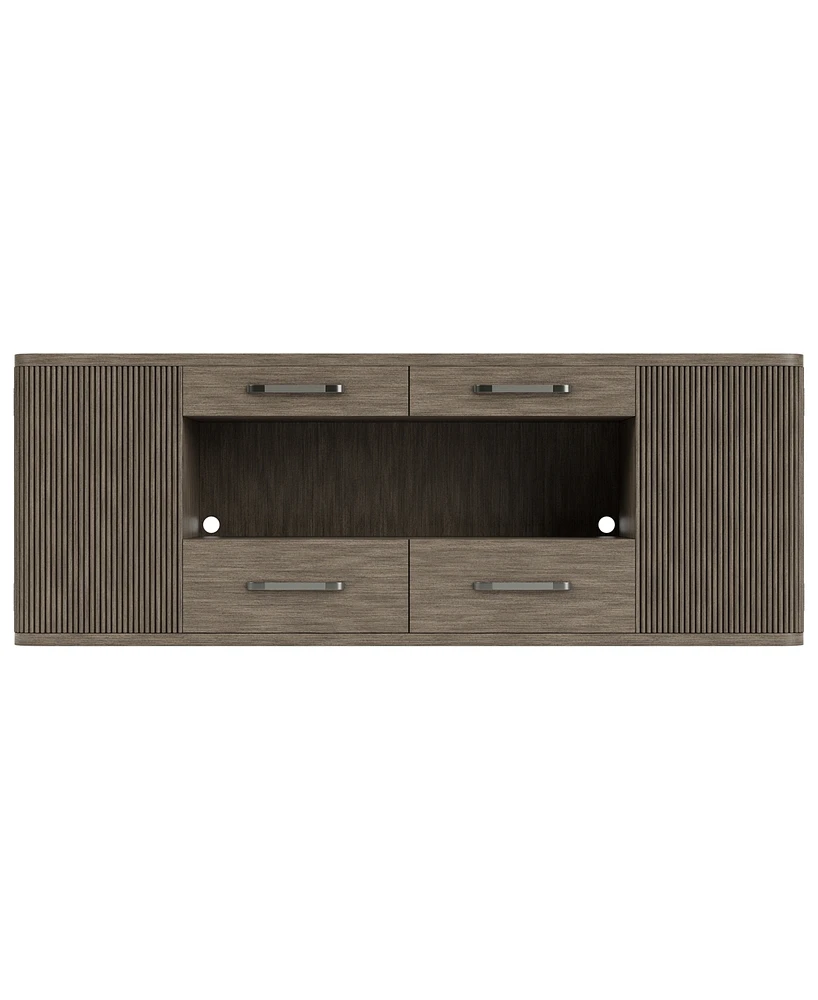 Frandlyn 82" Wood Media Console