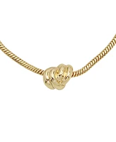 Steve Madden Gold Knot Slider Bracelet