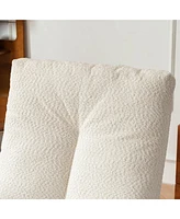 Cozy Rocking Chair with Footrest and Storage