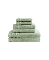 Laura Ashley Marilyn Cotton Terry 6 Piece Bath Towel Set
