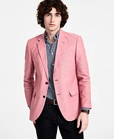 Nautica Men's Modern-Fit Chambray Sport Coat