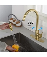 Streamdale Furniture Touch Kitchen Faucet With Pull Down Sprayer