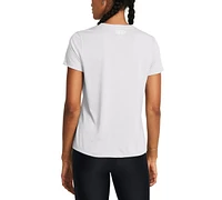 Under Armour Women's Twist Tech V-Neck Short-Sleeve Top