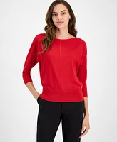 Tommy Hilfiger Women's Boat-Neck Dolman-Sleeve Sweater