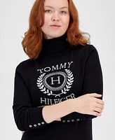 Tommy Hilfiger Women's Crest Stella Turtleneck Sweater