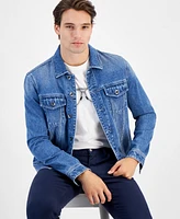 Michael Kors Men's Denim Trucker Jacket