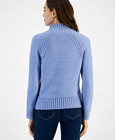 Tommy Hilfiger Women's Cable-Knit Mock-Neck Sweater