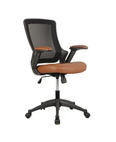 Streamdale Furniture Mid-Back Mesh Task Office Chair With Height Adjustable Arms