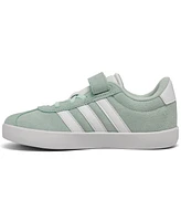 Adidas Little Girls Vl Court 3.0 Fastening Strap Casual Sneakers from Finish Line