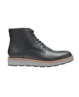 Johnston & Murphy Men's Waterproof Upton Lug Plain Toe Boots