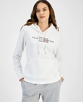 Tommy Hilfiger Women's Logo Graphic Pullover Hoodie