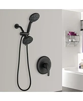 Streamdale Furniture Wall Mounted Dual-Function Shower System With Valve