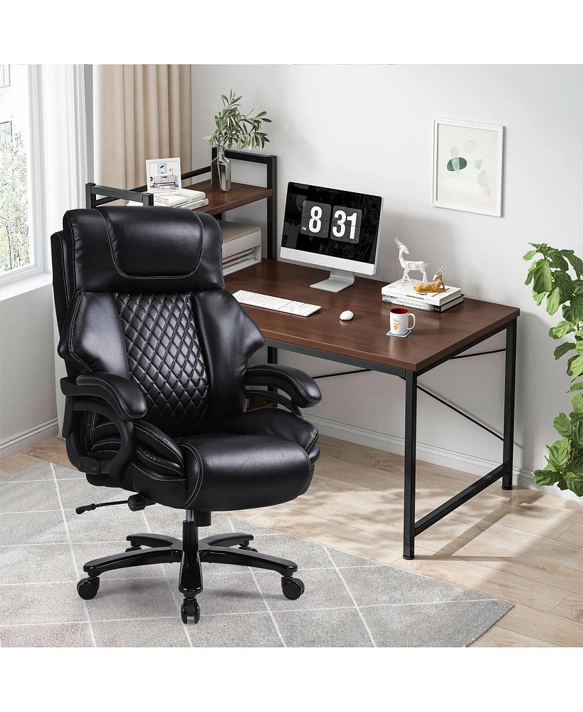 Streamdale Furniture Office Chair Heavy And Tall Adjustable Executive Big And Tall Office Chair