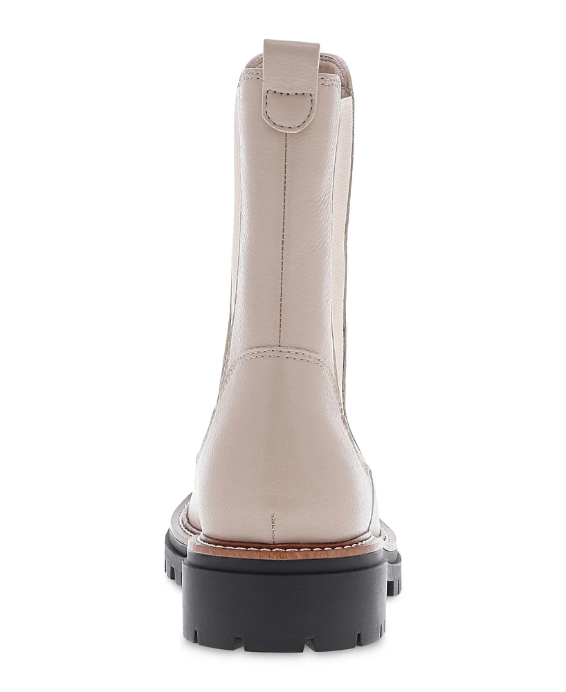 Mia Women's Fala Water-Resistant Lug Sole Leather Boots