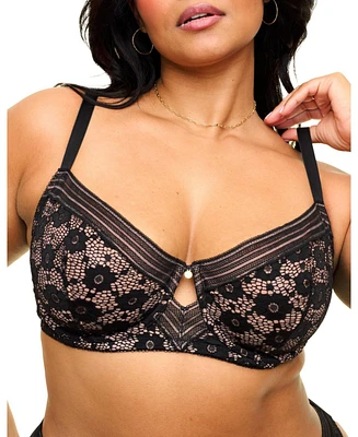 Adore Me Plus Nolie Unlined Demi Bra