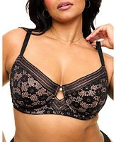 Adore Me Plus Nolie Unlined Demi Bra