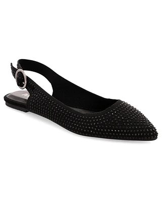 Mia Women's Kathrina Slingback Knit Flats