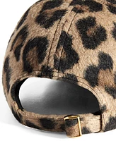 On 34th One-Size Leopard-Print Baseball Cap, Created for Macy's