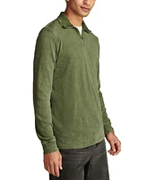 Lucky Brand Men's Weekend Slub Quarter Zip Sweatshirt