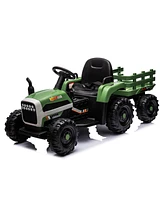 Streamdale Furniture Realistic Farm Vehicle Ride-On with Remote Control for Kids (3-6 Years)