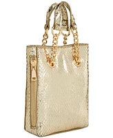 I.n.c. International Concepts Rachell Mini Metallic Snake Crossbody, Created for Macy's