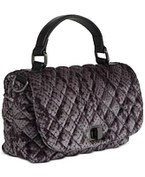 I.n.c. International Concepts Tollann Quilted Velvet Snake Crossbody, Created for Macy's