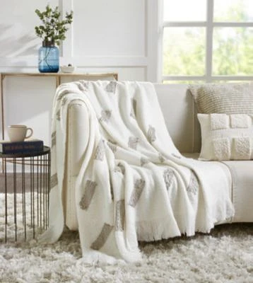 Ihi Home Lux Mohair Throw Blanket I 50 X 70