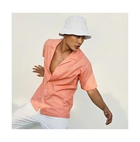 Men's Tangarine Orange Heathered Shirt