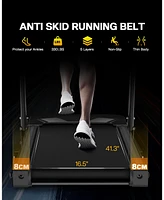 Simplie Fun Ultra-Durable Treadmill Silent Motor, 12 Preset Programs