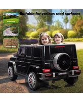 Streamdale Furniture 24V 2-Seater Mercedes-Benz G63 Ride-On Car with 4WD