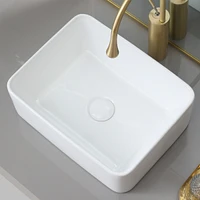 Streamdale Furniture Modern Ceramic Farmhouse Sink with Basket Strainer