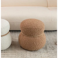 Plush Snowman Stool for Playful Spaces