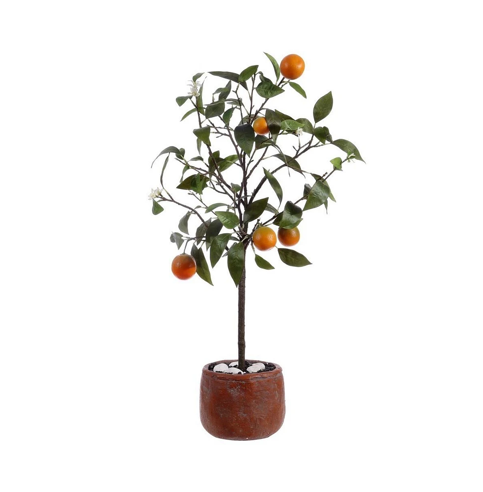 Safavieh Faux Orange Potted Tree