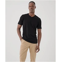 Pact Men's Organic Cotton Softspun V-Neck Tee