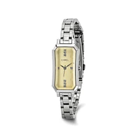 Chisel Stainless Steel Champagne Dial Watch