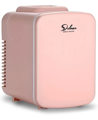 Streamdale Furniture Portable Mini Fridge with Cooling and Warming Functions for Food & Cosmetics