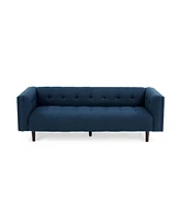 Simplie Fun Plush 3-Seater Sofa For Comfort And Style