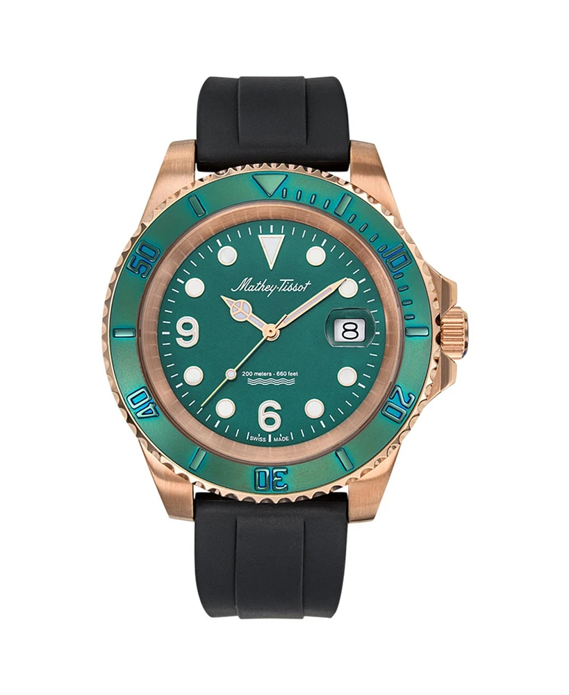 Mathey Tissot Men's Classic Green Dial Watch - H909PVE