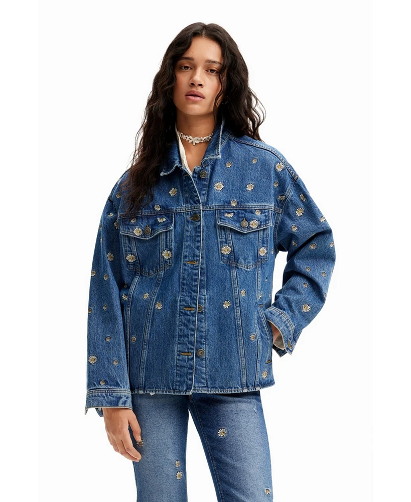 Desigual Women's Daisy denim jacket