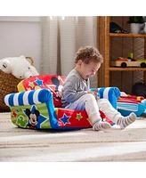 Marshmallow Furniture Kids 2-in-1 Flip Open Foam Compress Sofa Bed