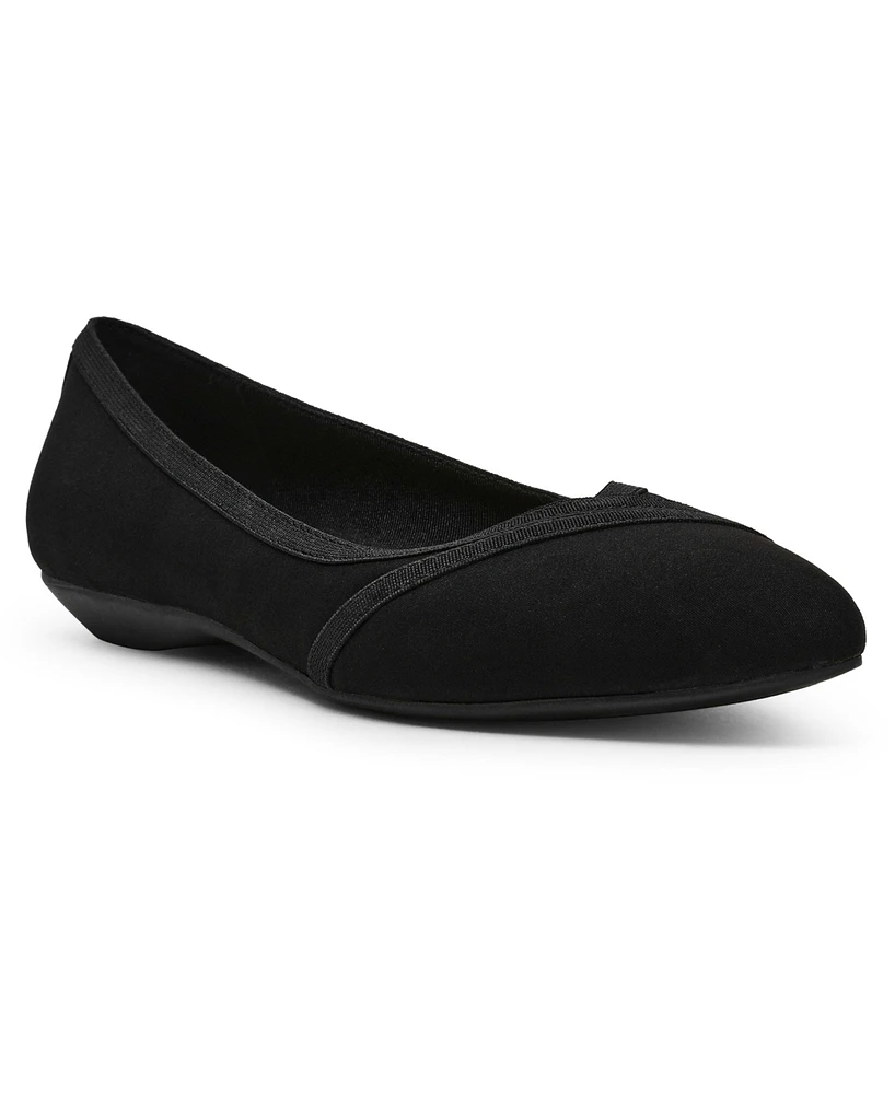 Anne Klein Women's Oceanus Pointed Toe Flats