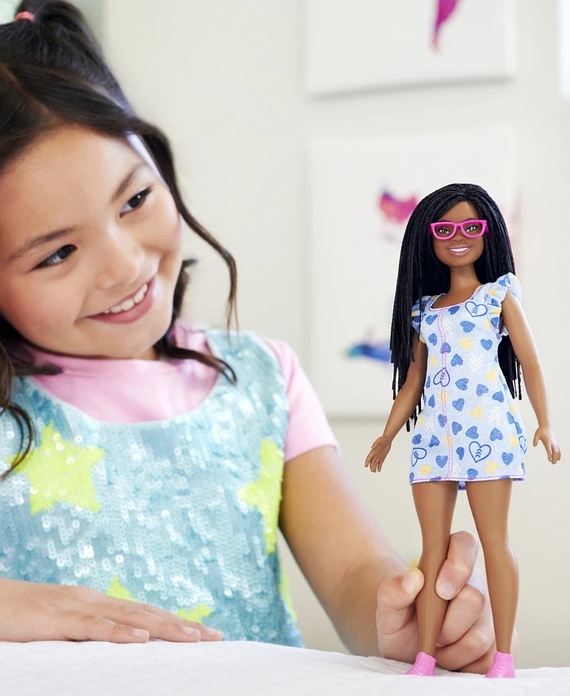 Barbie Fashionistas Doll Black Hair & Brown Eyes with Down Syndrome - Multi