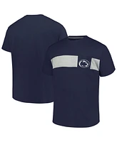 Profile Men's Navy Penn State Nittany Lions Big Tall Color Stripe T-Shirt