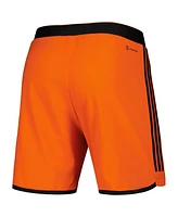 Adidas Men's Orange Houston Dynamo Fc 2023 Away Aeroready Authentic Shorts